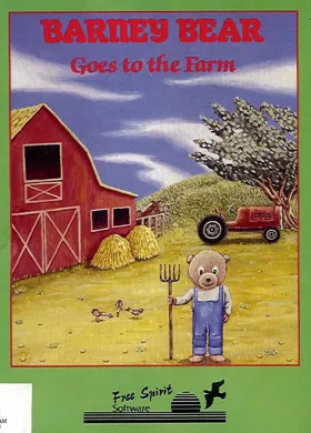 Barney Bear Goes to the Farm_Disk1 box cover front